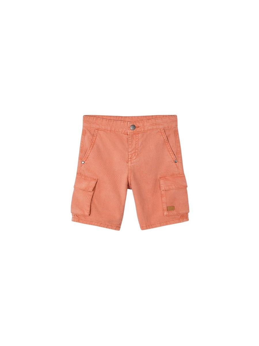 Bermuda delavada Telha (Rosa Bébé)  para Menino - Mayoral