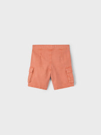Bermuda delavada Telha (Rosa Bébé)  para Menino - Mayoral