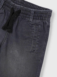 Bermuda soft denim jogger Cinz medio (Cinza)  para Menino - Mayoral