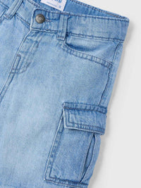 Calção denim Bleach (Ganga c/ Lavagem)  para Menino - Mayoral
