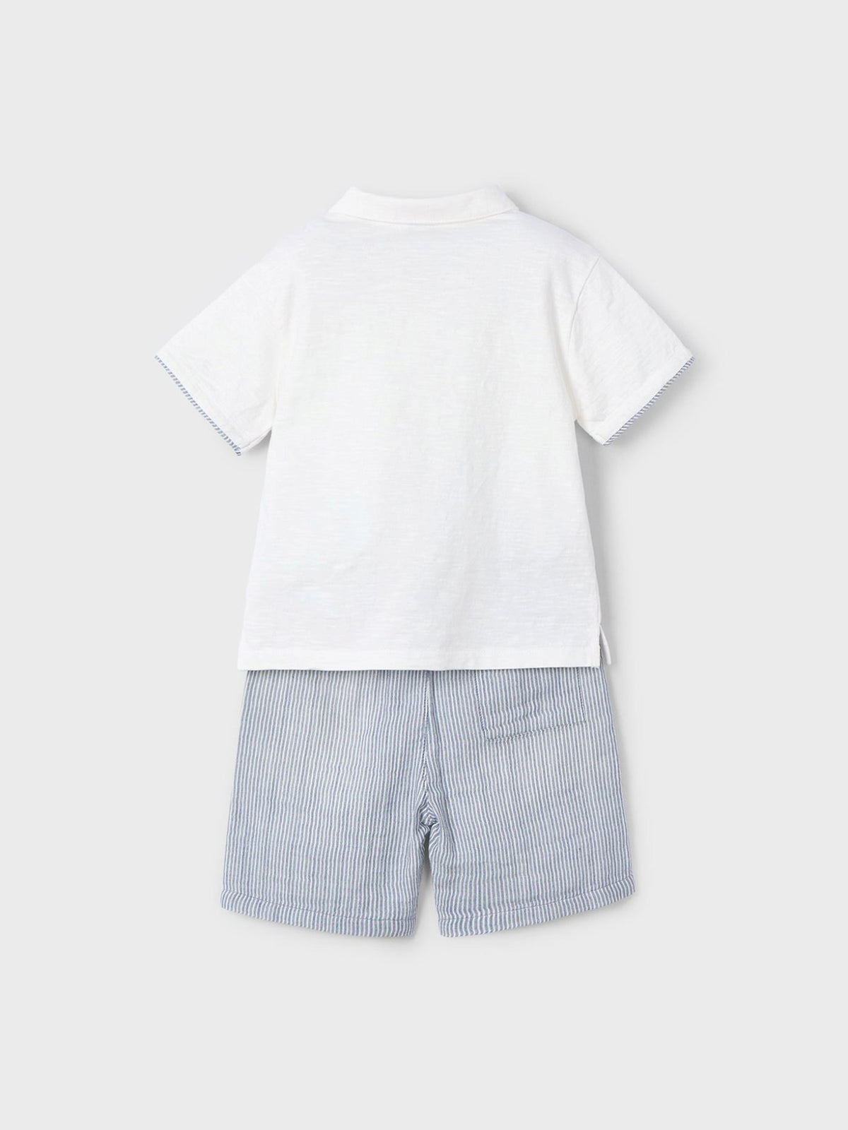 Conj. bermuda polo Azul (Azul)  para Menino - Mayoral