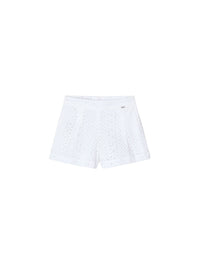 Calção perfurado Branco (Branco)  para Menina - Mayoral