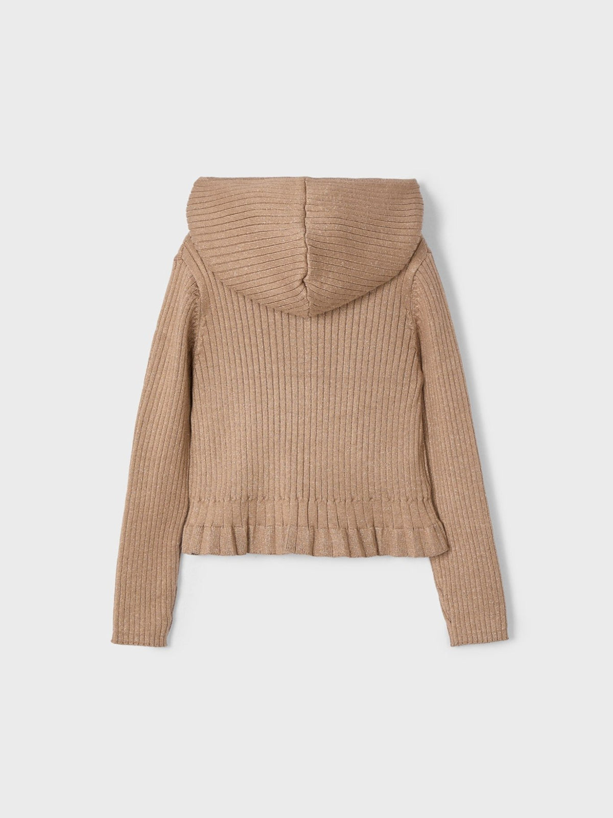 Casaco tricot canelado Canela (Castanho Claro)  para Menina - Mayoral