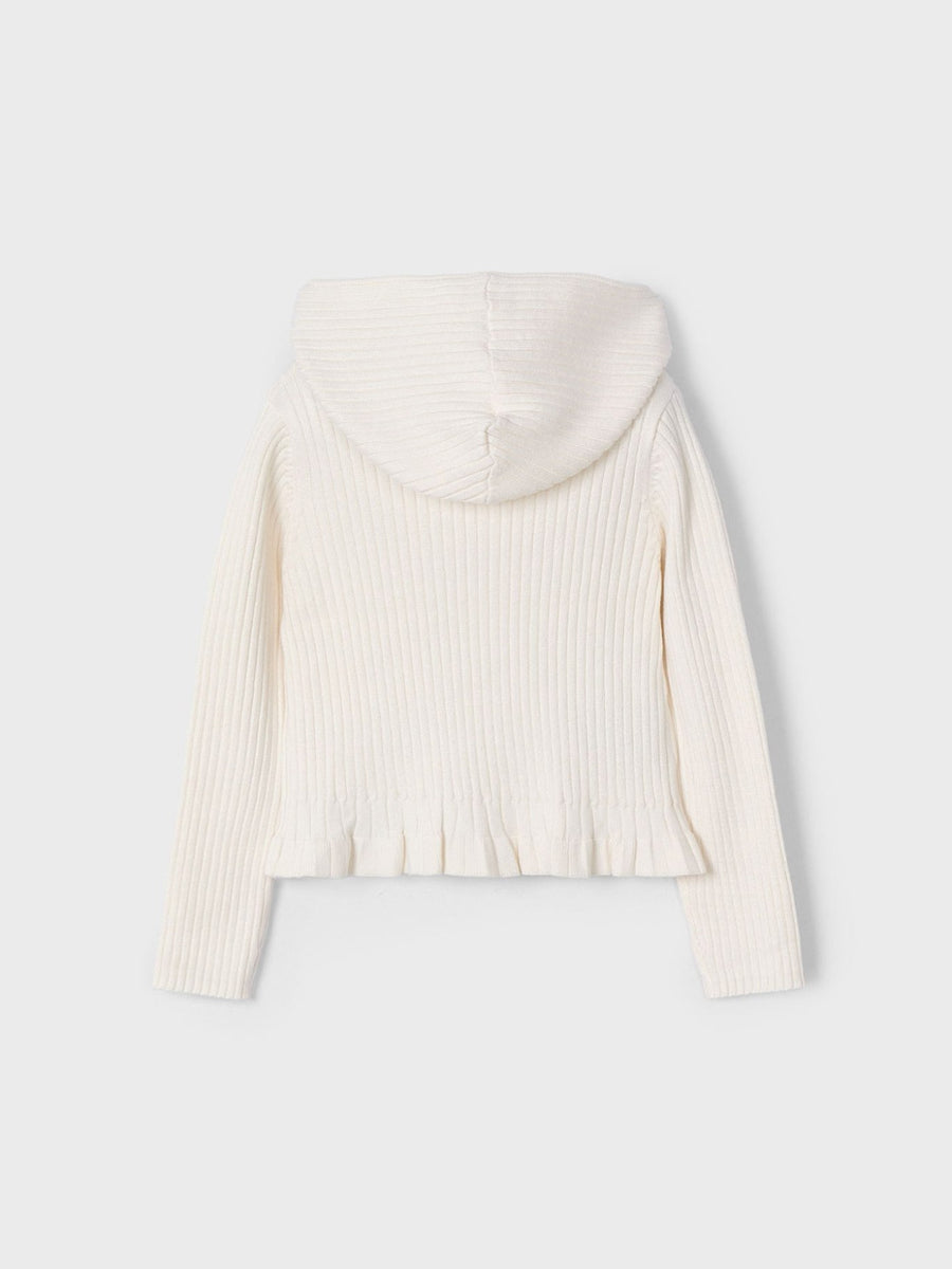 Casaco tricot canelado Osso (Creme / Pérola)  para Menina - Mayoral