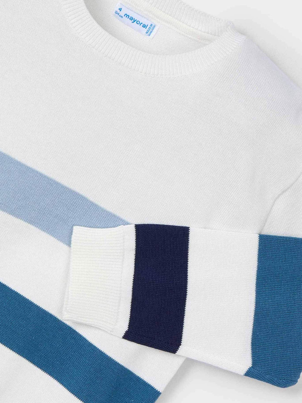 Jersey riscas Azuis (Azul)  para Menino - Mayoral