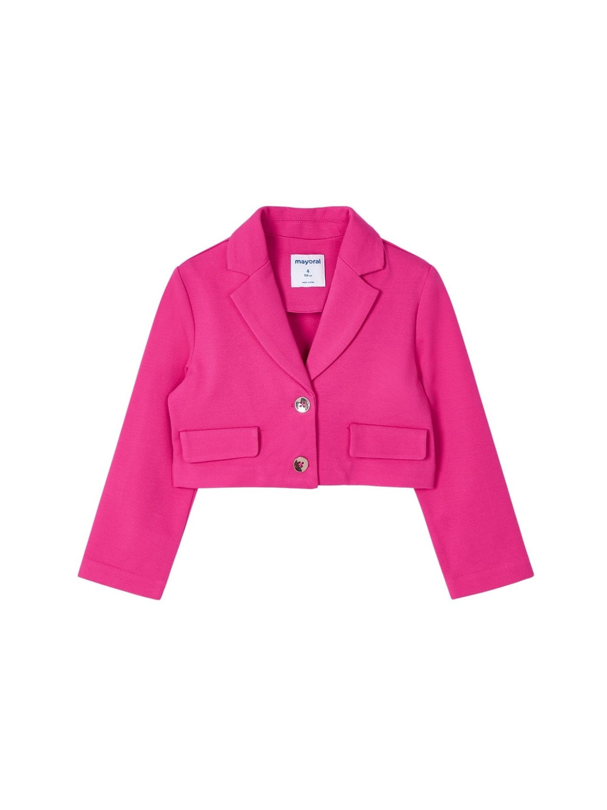 Jaqueta ponto roma Magenta (Magenta)  para Menina - Mayoral