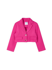 Jaqueta ponto roma Magenta (Magenta)  para Menina - Mayoral