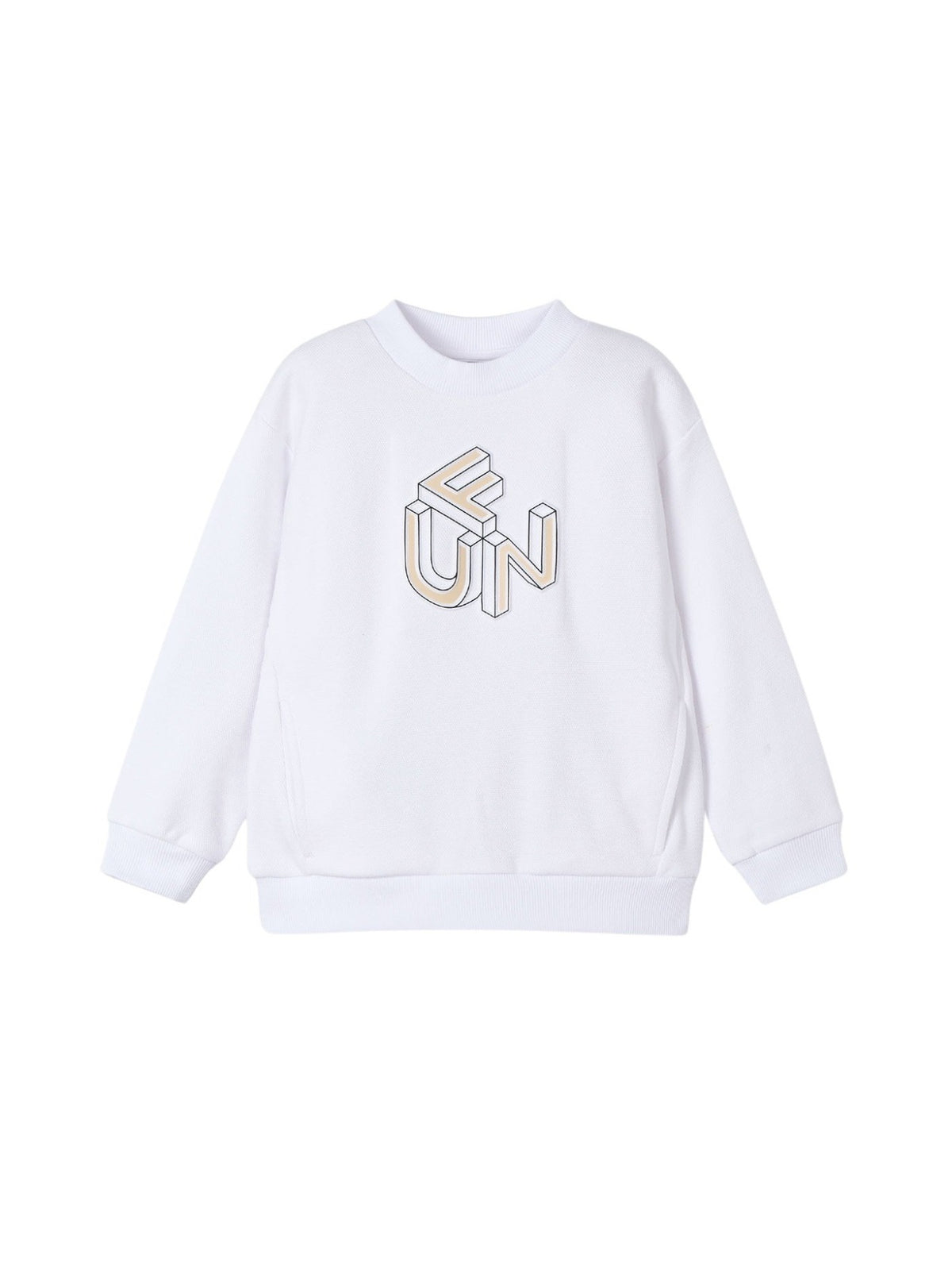 Sweat embossed Branco (Branco)  para Menino - Mayoral