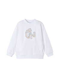 Sweat embossed Branco (Branco)  para Menino - Mayoral