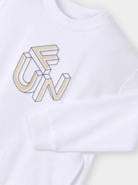 Sweat embossed Branco (Branco)  para Menino - Mayoral