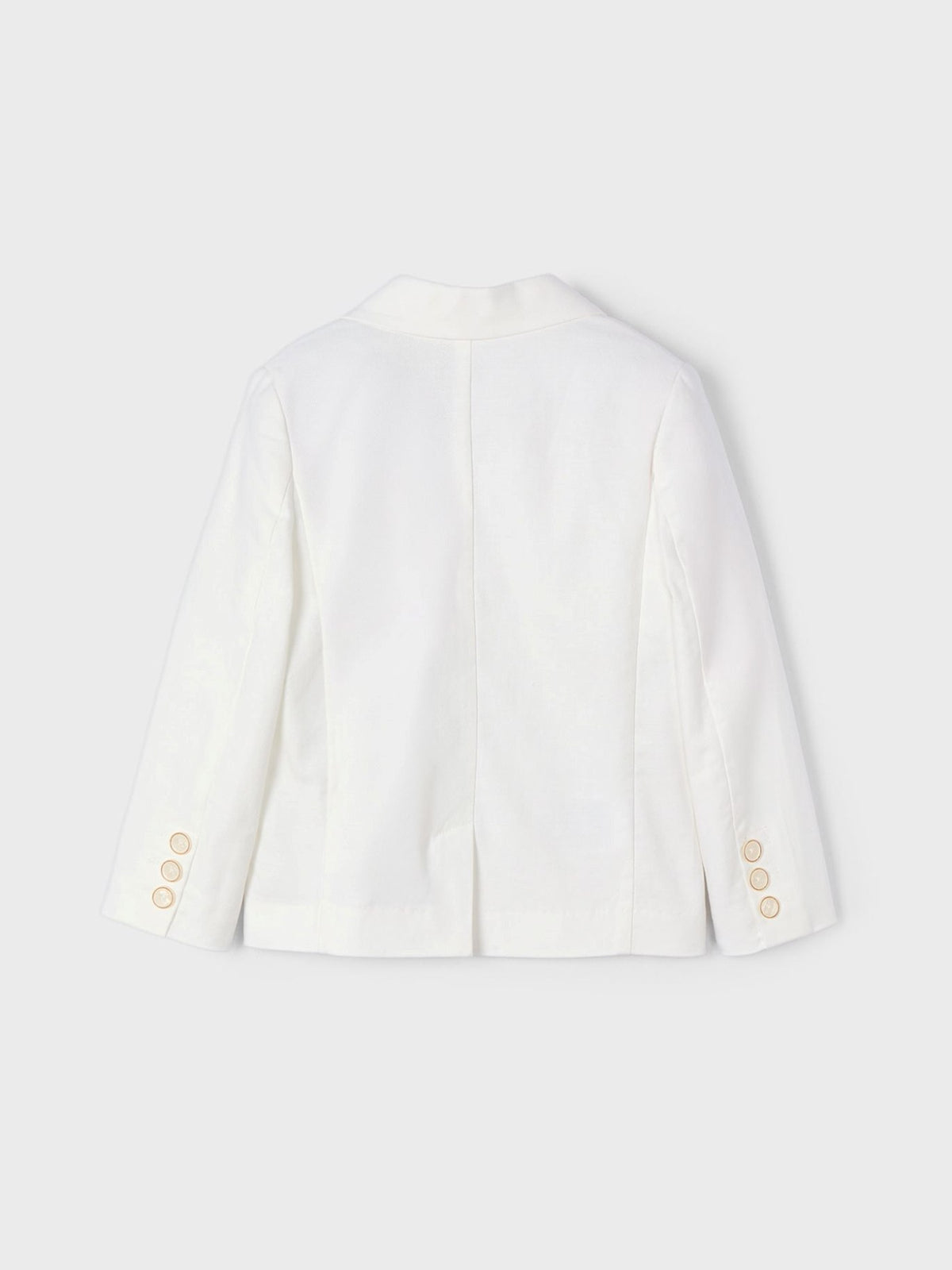 Blazer linho suiting Nata (Creme / Pérola)  para Menino - Mayoral