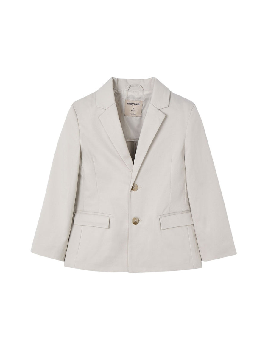 Blazer slim suiting Osso (Bege)  para Menino - Mayoral
