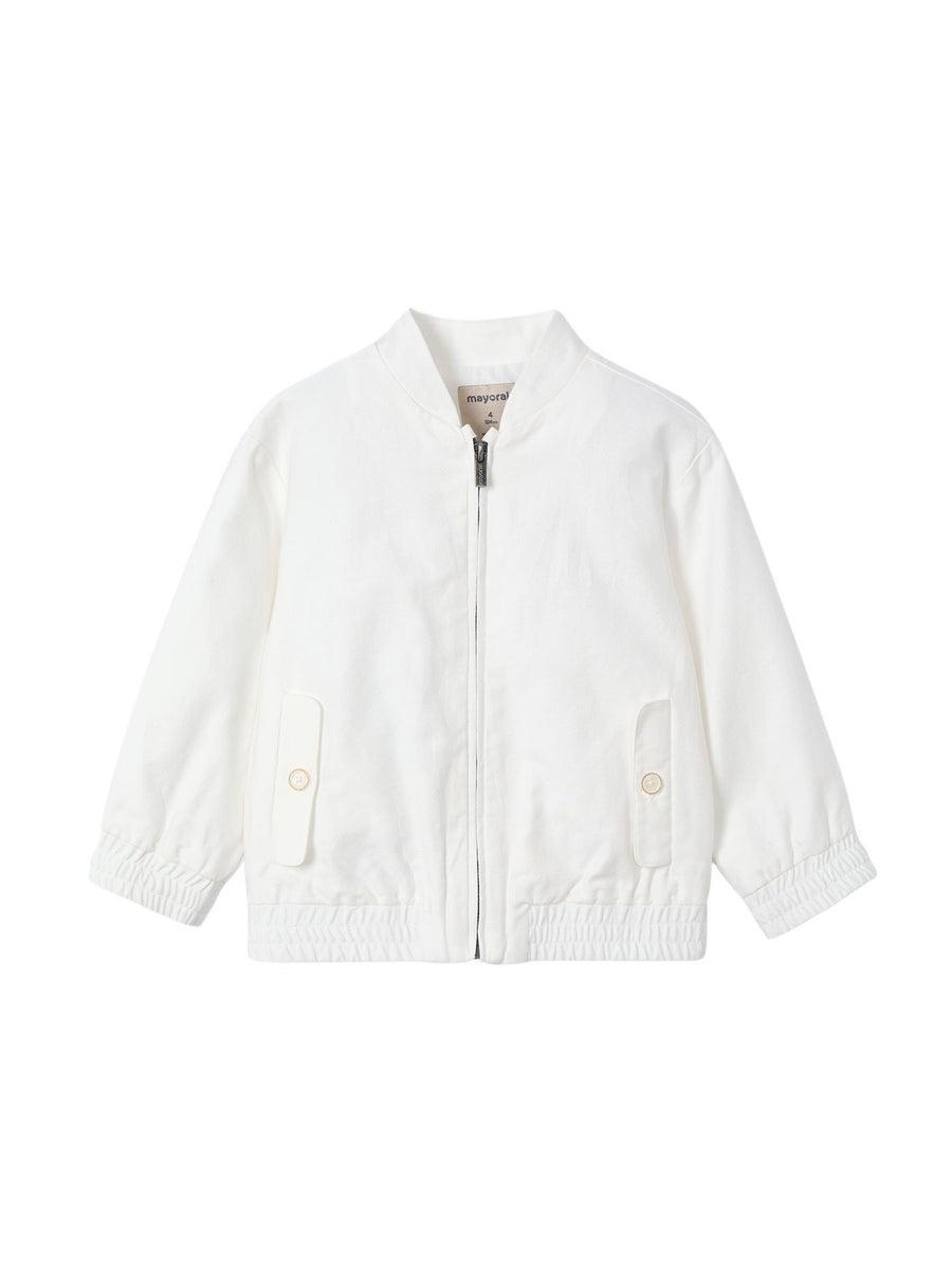 Blusão linho suiting Nata (Creme / Pérola)  para Menino - Mayoral