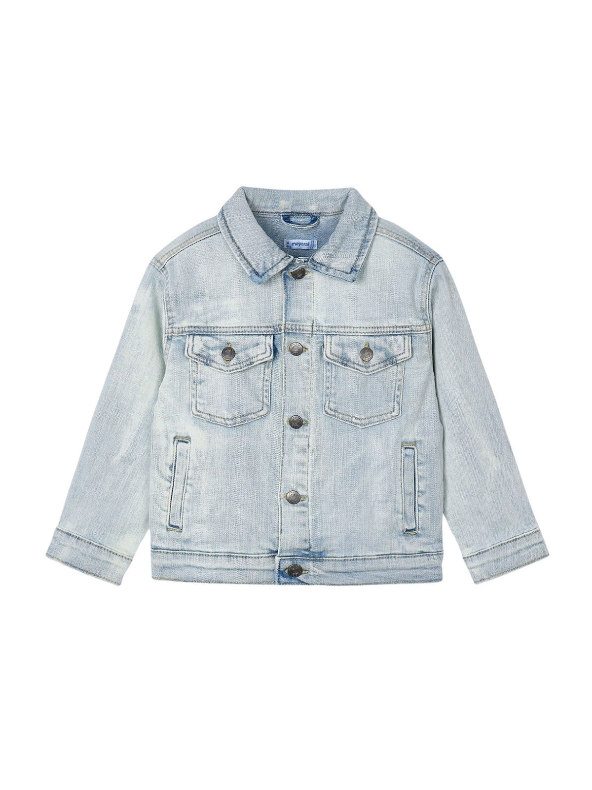 Blusão denim trucker Bleach (Ganga c/ Lavagem)  para Menino - Mayoral