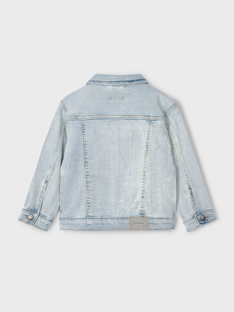 Blusão denim trucker Bleach (Ganga c/ Lavagem)  para Menino - Mayoral