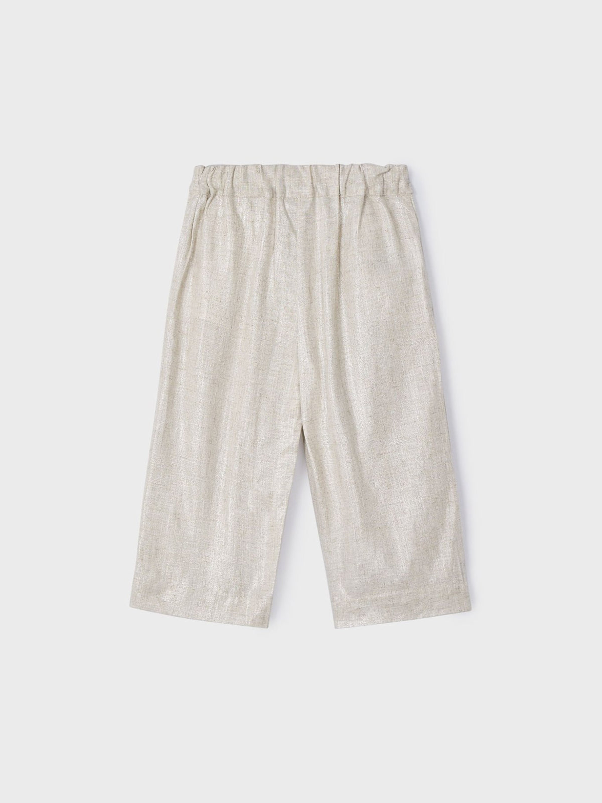 Calça linho Linho (Bege)  para Menina - Mayoral