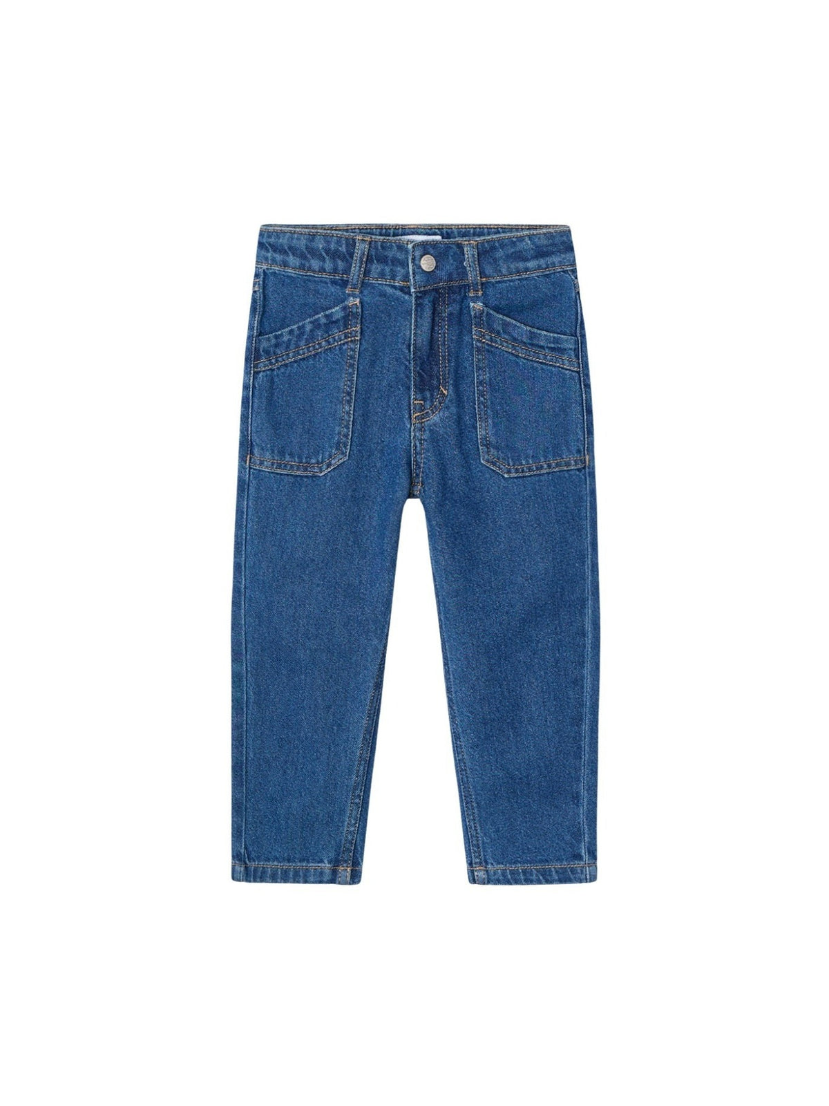Calça mom fit Base (Ganga c/ Lavagem)  para Menina - Mayoral