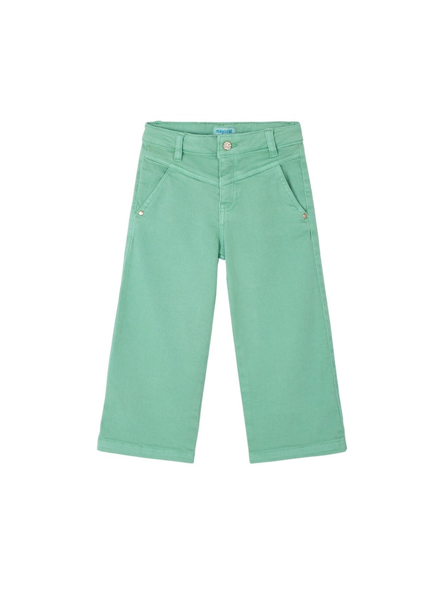Calça sarja Menta (Verde Água)  para Menina - Mayoral