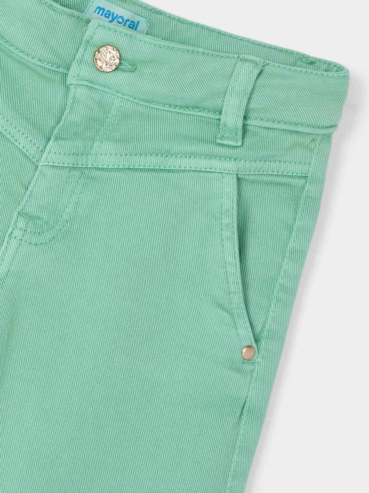Calça sarja Menta (Verde Água)  para Menina - Mayoral