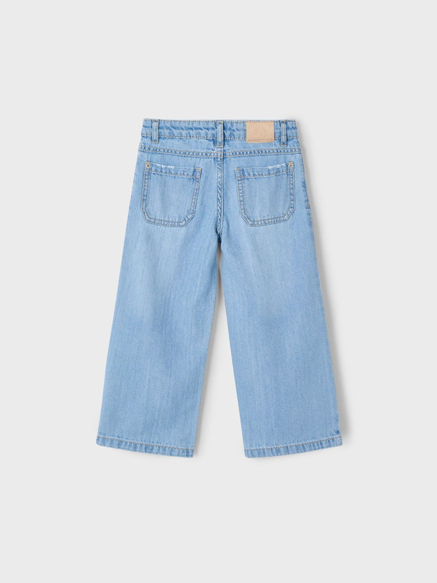 Calça denim fluida Claro (Ganga c/ Lavagem)  para Menina - Mayoral