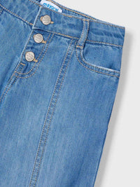 Calça denim fluida Base (Ganga)  para Menina - Mayoral