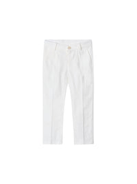 Calça linho suiting Nata (Creme / Pérola)  para Menino - Mayoral