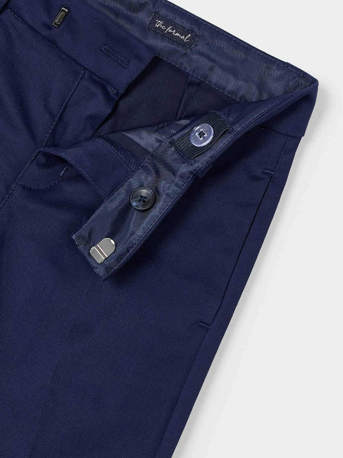 Calça slim suiting Marinho (Marinho)  para Menino - Mayoral