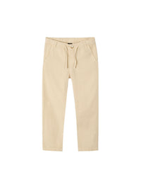 Calça linho delavado Bolacha (Castanho Claro)  para Menino - Mayoral