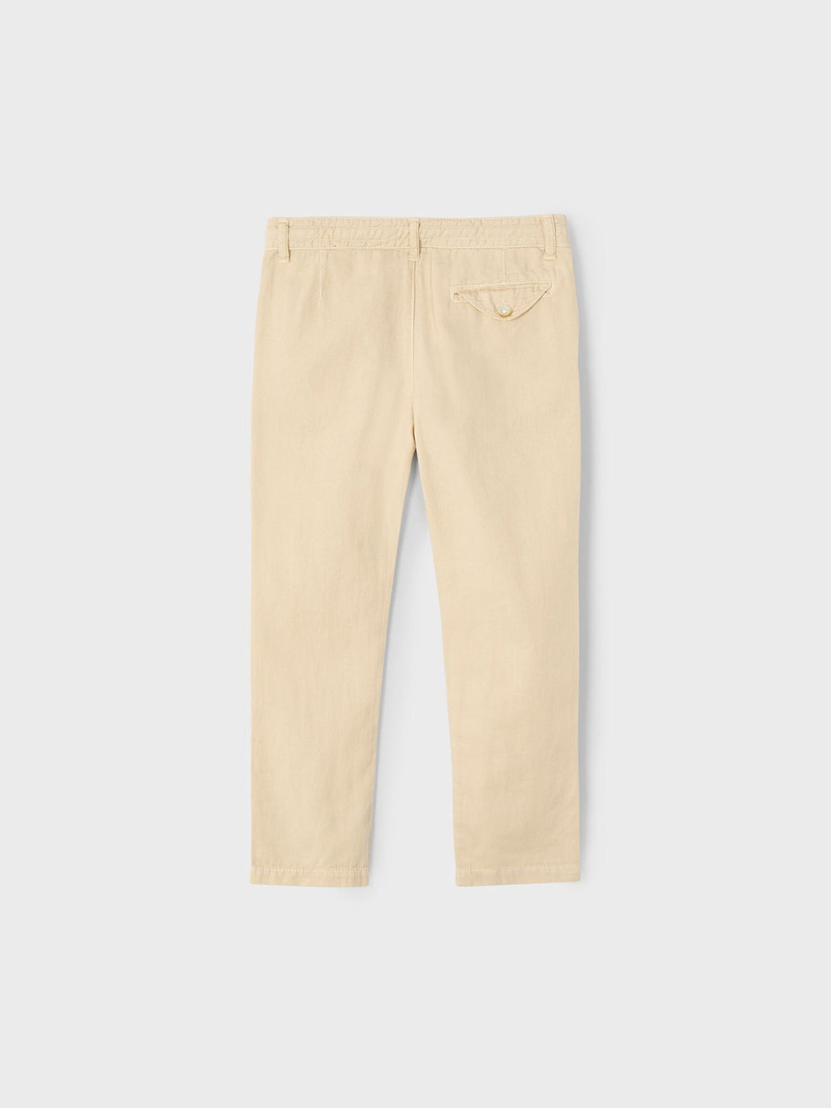 Calça linho delavado Bolacha (Castanho Claro)  para Menino - Mayoral