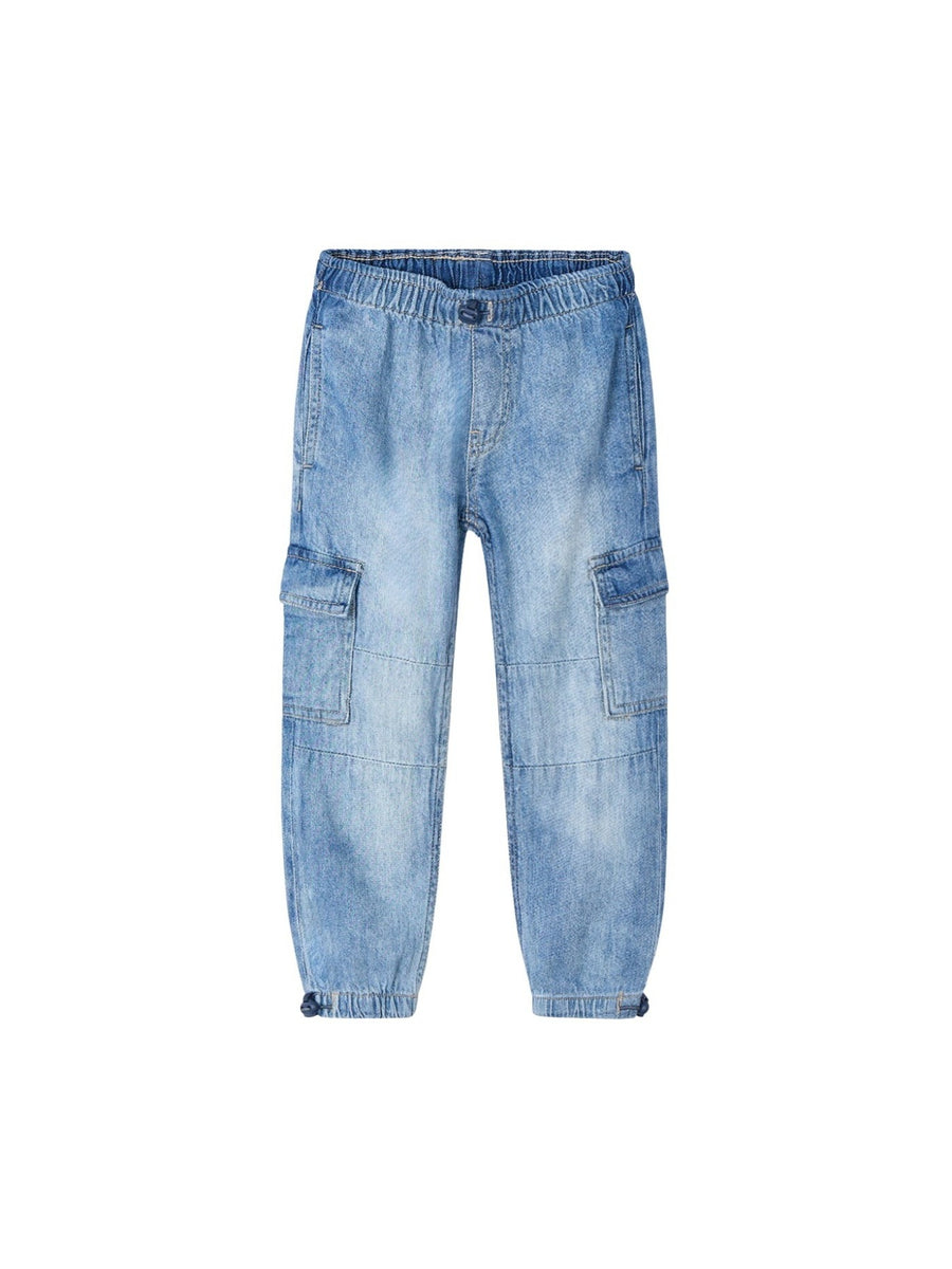 Calça denim paraquedas Base (Ganga c/ Lavagem)  para Menino - Mayoral