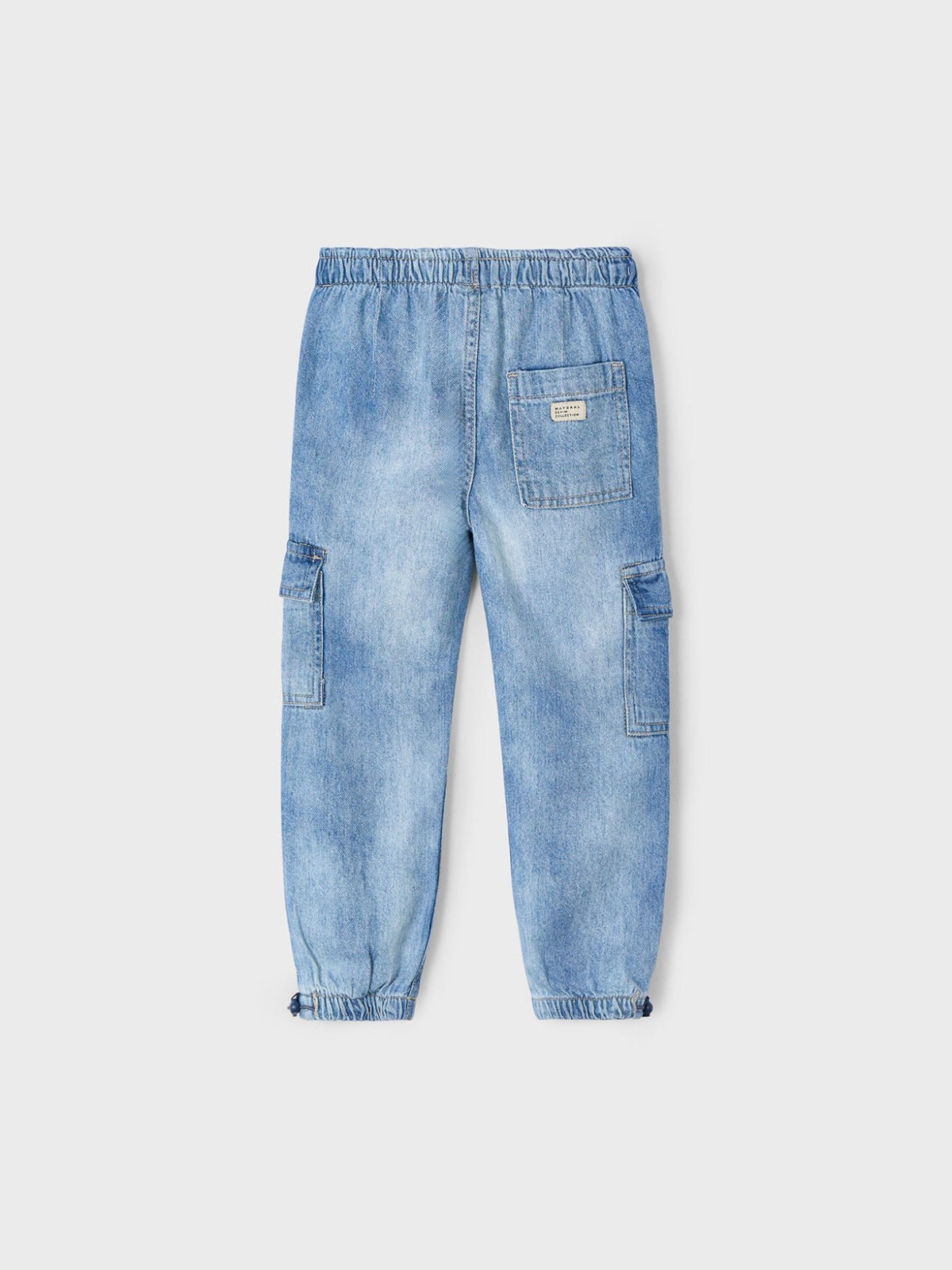 Calça denim paraquedas Base (Ganga c/ Lavagem)  para Menino - Mayoral