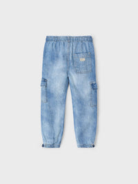Calça denim paraquedas Base (Ganga c/ Lavagem)  para Menino - Mayoral