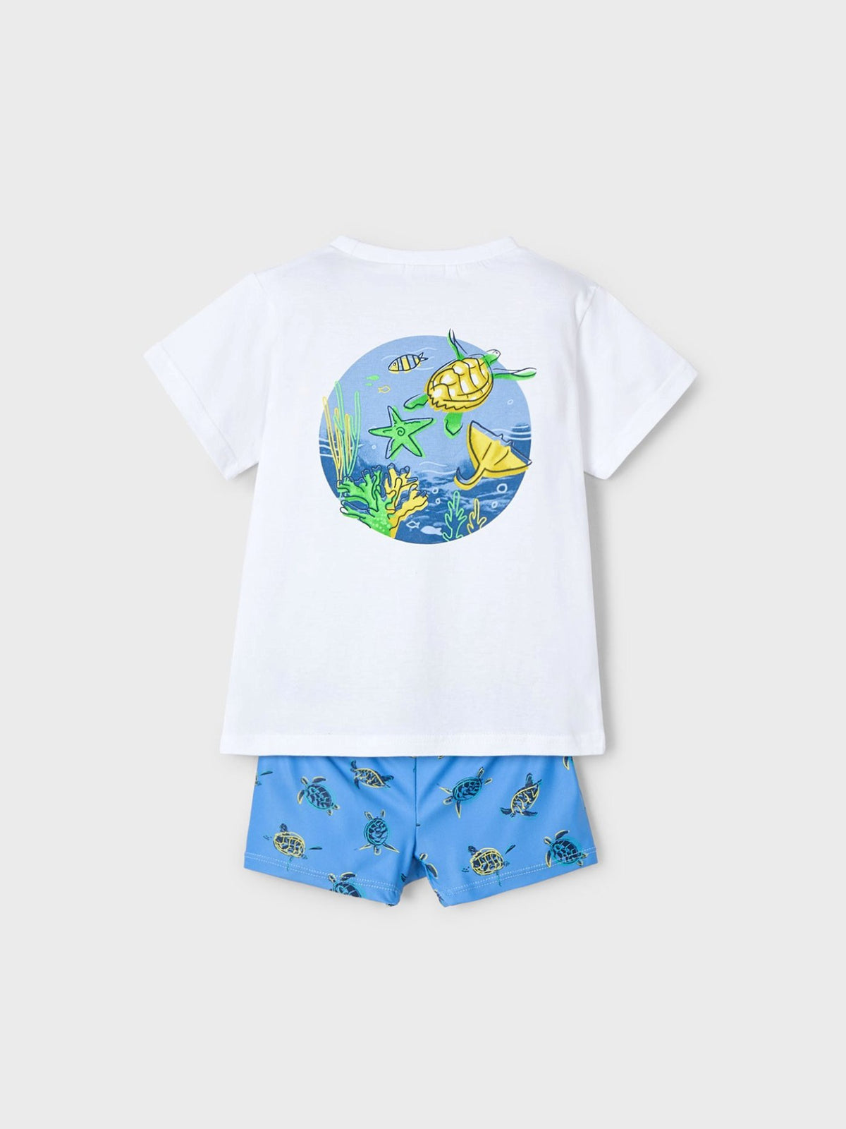 Conj. fato banho T´shirt Capri (Ganga)  para Menino - Mayoral