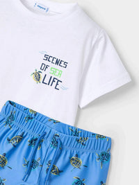 Conj. fato banho T´shirt Capri (Ganga)  para Menino - Mayoral