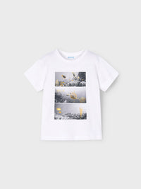 Conj. malha 2 camisetas Amarelo (Amarelo)  para Menino - Mayoral