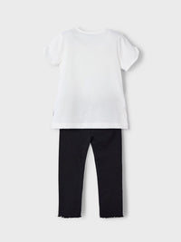 Conj. leggings Preto (Preto)  para Menina - Mayoral