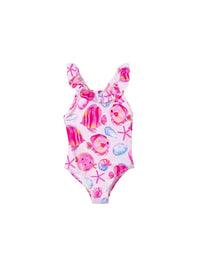Fato de banho estampado Magenta (Magenta)  para Menina - Mayoral
