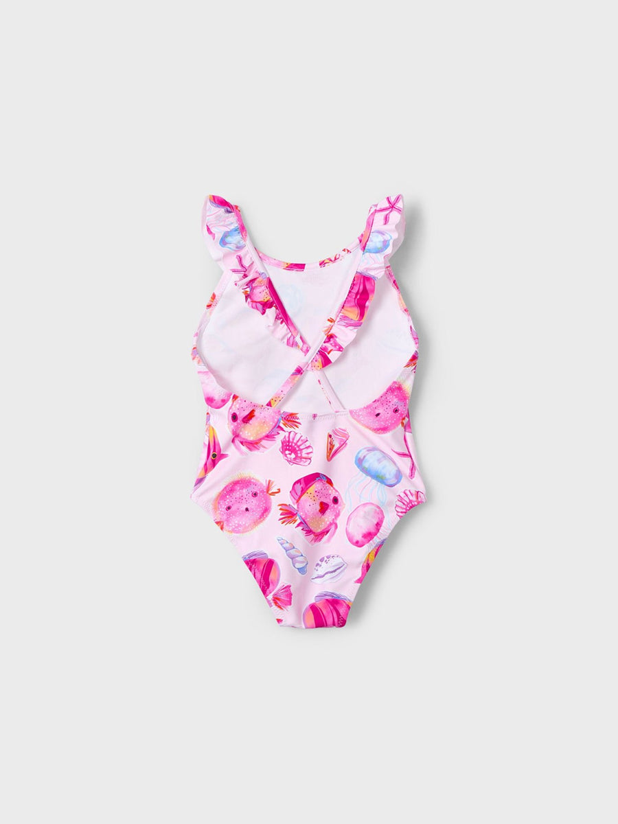 Fato de banho estampado Magenta (Magenta)  para Menina - Mayoral