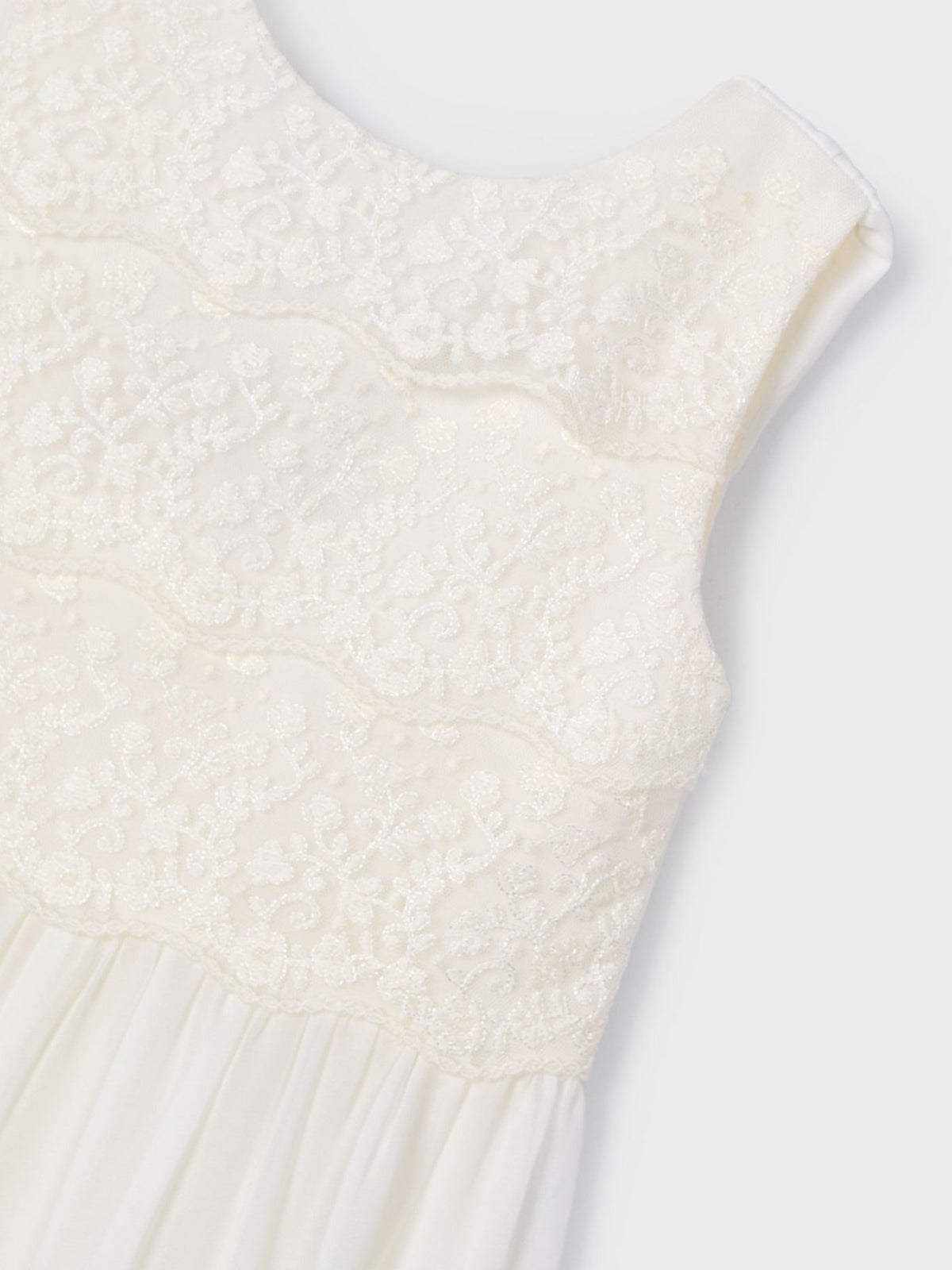 Macacão cerimónia Crú (Creme / Pérola)  para Menina - Mayoral
