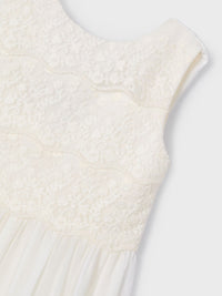 Macacão cerimónia Crú (Creme / Pérola)  para Menina - Mayoral