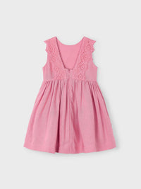 Vestido linho Rosado (Rosa Velho)  para Menina - Mayoral