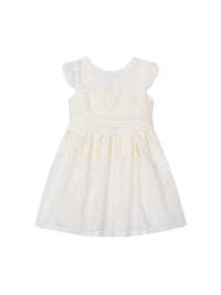 Vestido Crú (Creme / Pérola)  para Menina - Mayoral