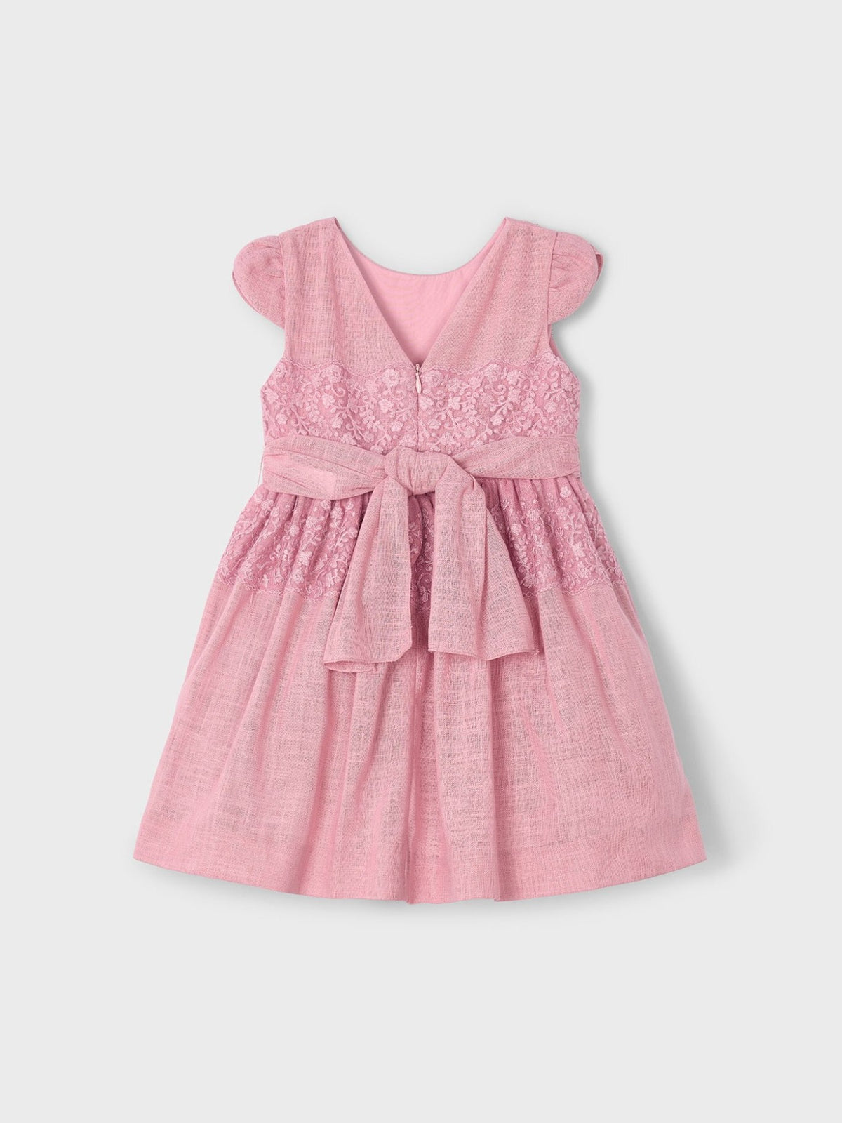 Vestido Rosado (Rosa Velho)  para Menina - Mayoral