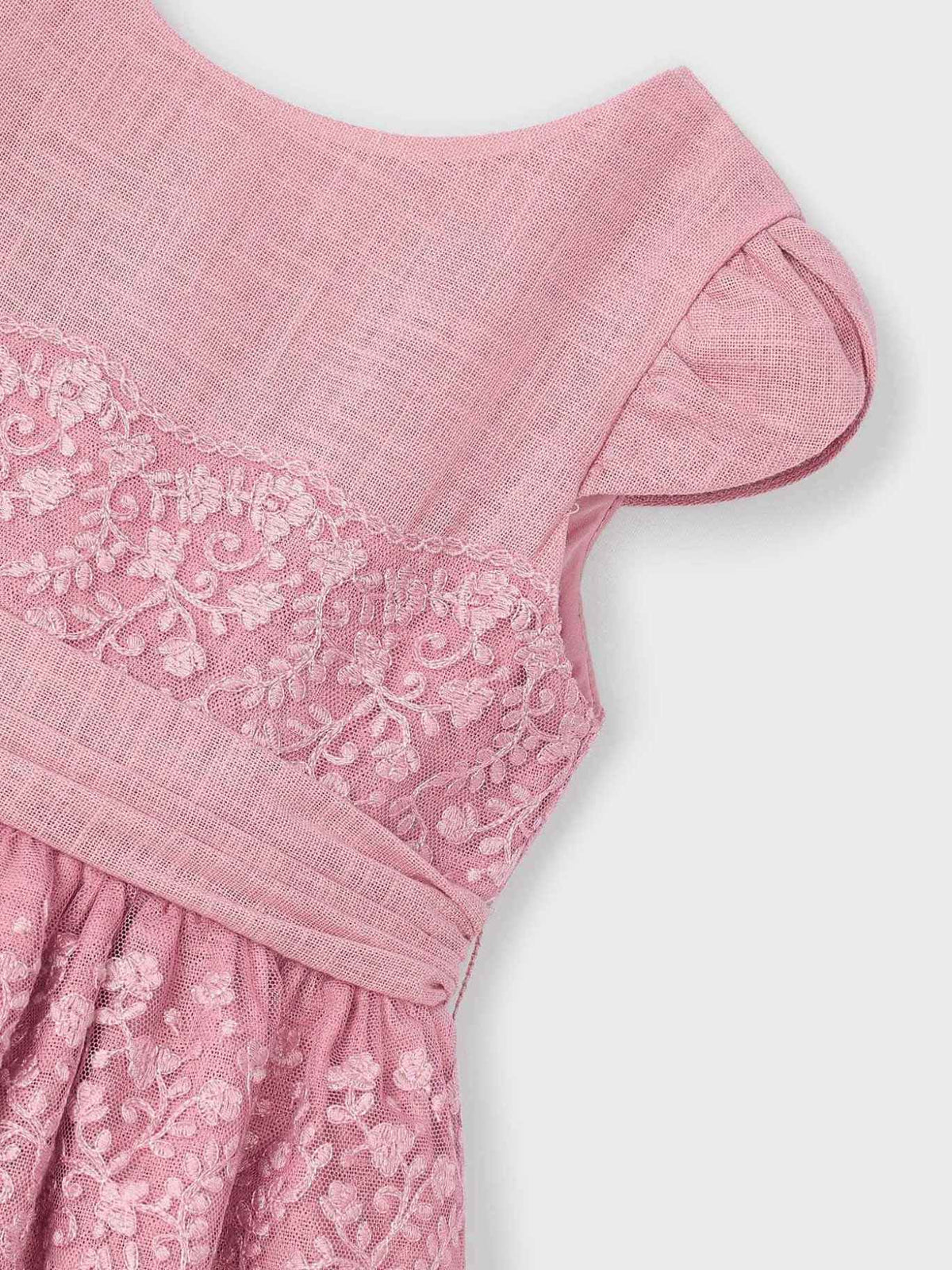Vestido Rosado (Rosa Velho)  para Menina - Mayoral