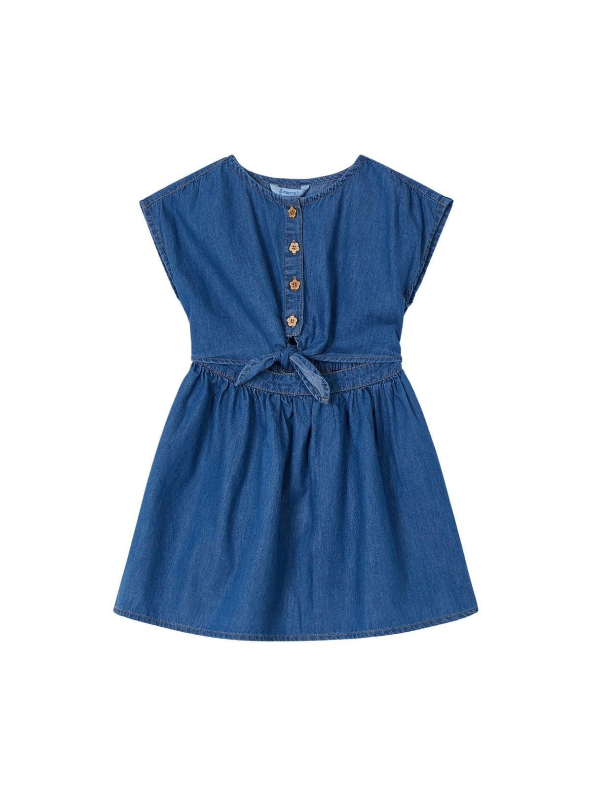 Vestido fluido Base (Ganga c/ Lavagem)  para Menina - Mayoral