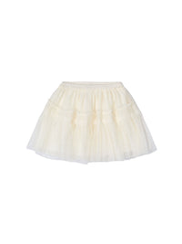 Saia tule plumeti Crú (Creme / Pérola)  para Menina - Mayoral