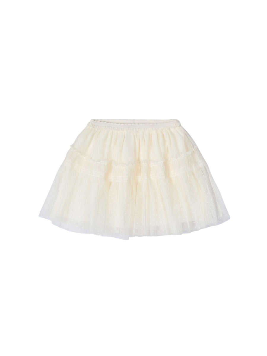 Saia tule plumeti Crú (Creme / Pérola)  para Menina - Mayoral