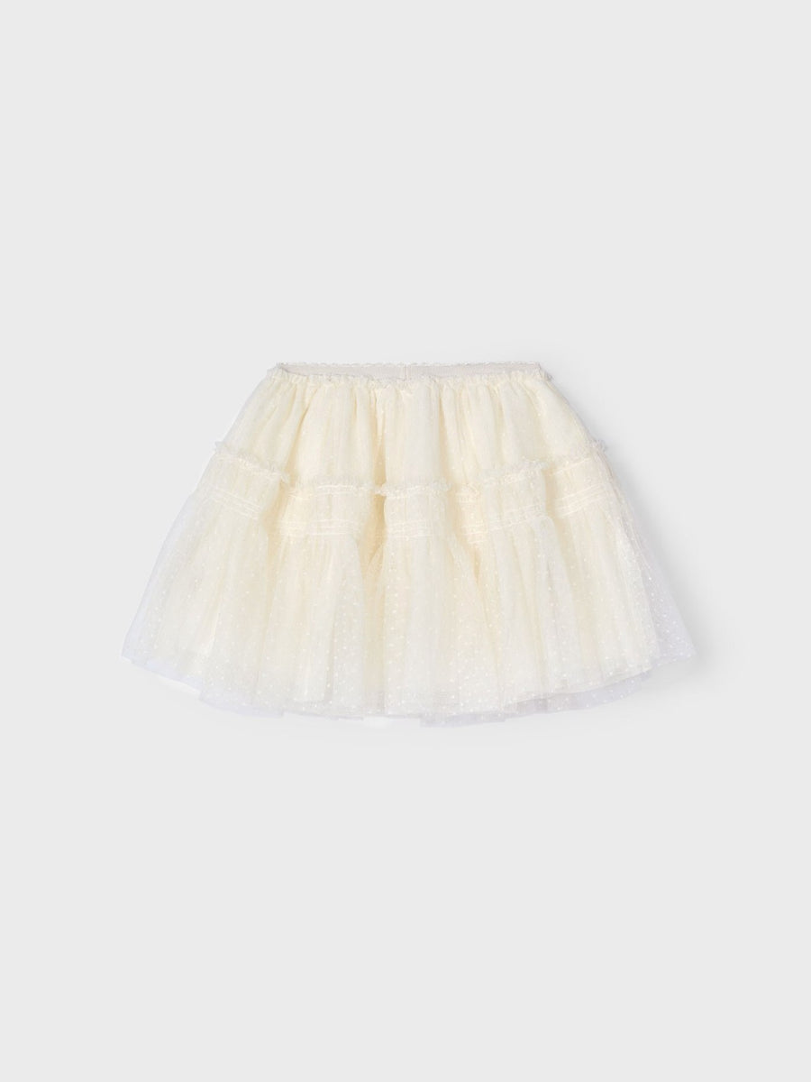 Saia tule plumeti Crú (Creme / Pérola)  para Menina - Mayoral