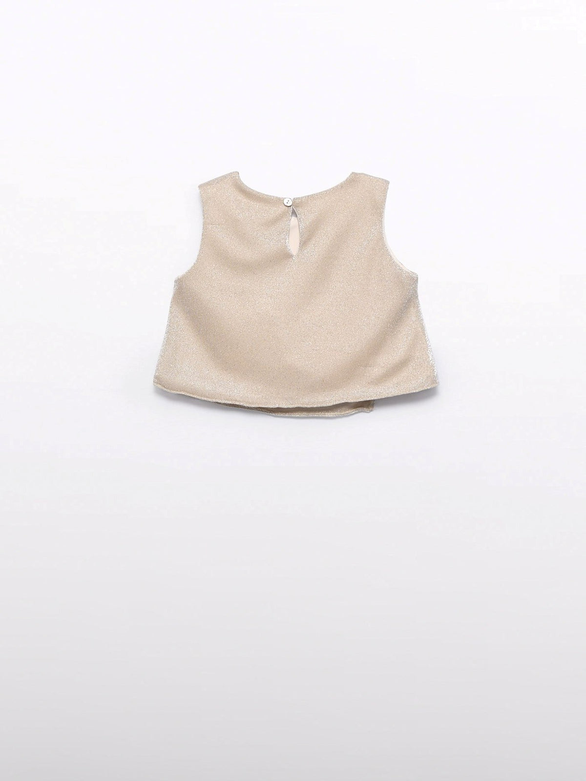 Top Dourado (Dourado)  para Menina - Abel & Lula