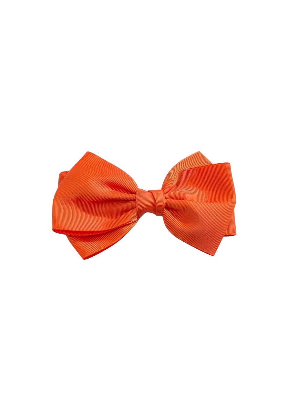 Gancho cabelo laço duplo Diospiro (Laranja Outono)  para Menina - Abel & Lula